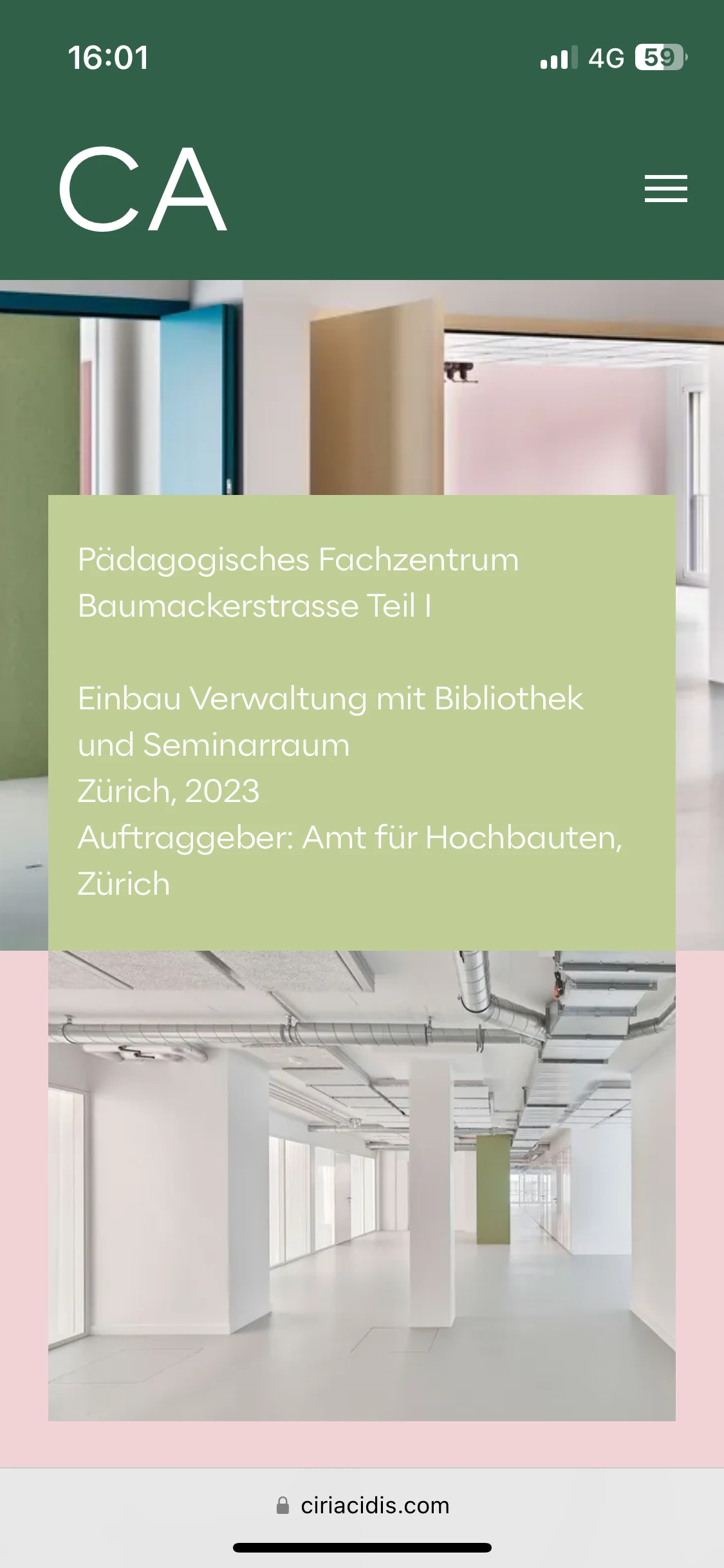 Ciriacidis Architektur